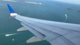 United Airlines | Boeing 737 MAX - 9 - N37510 | Boston Logan - Engine start, taxi and Take-off