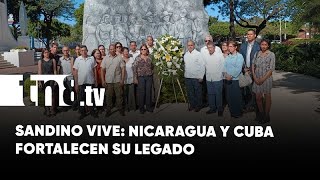 Nicaragua y Cuba rinden homenaje al General Augusto C. Sandino