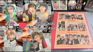 My Han \u0026 Straykids photocard binder tour ❣