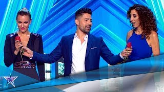 DARÍO PROXIMITY hace MAGIA y EDURNE le presta su voz | Audiciones 2 | Got Talent España 5 (2019)