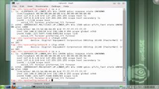 Learning Linux: Lesson 3 Configure the network and learn a little BASH history