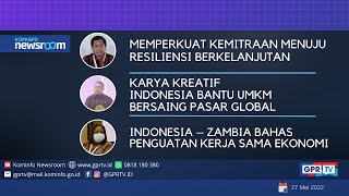 GPDRR Hadirkan Pameran Produk Dalam Negeri Untuk Resiliensi | Kominfo Newsroom 1/4