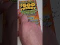 $500 Frenzy New Lottery Tickets!