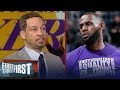 Chris Broussard weighs in on LeBron and the Lakers' playoffs chances | NBA | FIRST THINGS FIRST