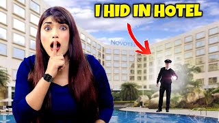 I Hid In A 5 Star Hotel  And They Had No Idea * Very Difficult*😭| Mahjabeen Ali