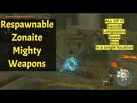 Where to find the mighty Zonaite Longsword – Zelda Tears of the Kingdom