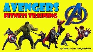 Avengers HIIT Fun Fitness Workout