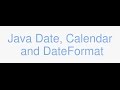 Java Date, Calendar, Timezones, and DateFormat tutorial