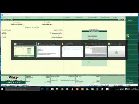 How to Create Group Company in Tally erp9 How to Create Group Company in Tally erp9