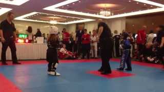 Semi-Final Point Fight - 25kg @ Canadian Nationals 2013