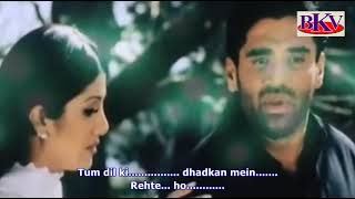 Tum Dil Ki (Part I) - KARAOKE (With Alka Voice) - Dhadkan 2000 - Suniel Shetty & Shilpa Shetty