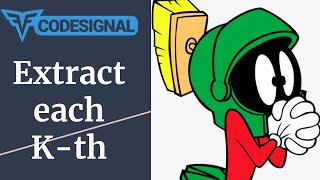 "Extract each K-th" - Codesignal #34 - JAVA Solution