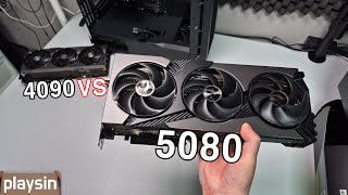 MSI 5080 VANGUARD VS 4090 비교