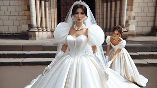 AI新娘婚纱 AI Graphics Gorgeous brides in wedding dresses