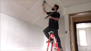 How to Apply Pre-fill compound (Sheetrock 90) in Large Drywall Gaps