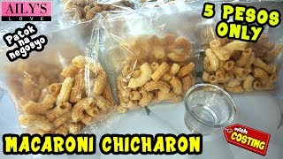 MACARONI CHICHARON / CRUNCHY PASTA / CRISPY PASTA / MACARONI CRACKERS / TRENDING PASTA CRACKERS