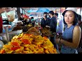 Countryside Street Food @ Kien Svay Resort- Cambodian Desserts, Sour Fruits, Eggs,Corn,Pickled,&More