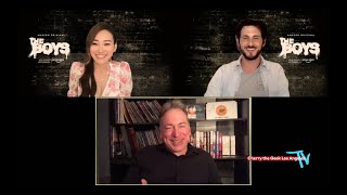 The Boys Season 2 INTERVIEW- Karen Fukuhara (Kimiko) and Tomer Capon (Frenchie) CHERRY THE GEEK TV