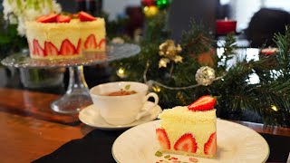 【クリスマスに】フレジェ～フランスのショートケーキ～