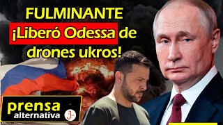 Odessa es terreno ruso! Armas ucranianas son DESTRUIDAS!!!