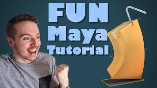 Animating in Maya for Beginners (Fun and easy!)