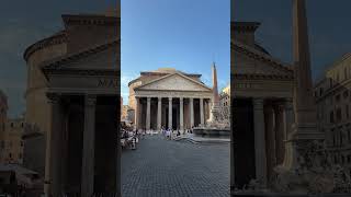 The Pantheon is a former Roman temple and, since 609 AD, a Catholic church in Rome.