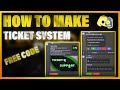 Discord Ticket bot - Without coding - Made by DoggyBlox