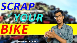 Old Vehicle SCRAPING POLICY 2023 | 15 Years OLD BIKE or CAR SCRAPING PROCESS | THE REVOLTER TECH