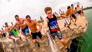 Cliff Jumps - Lake Whitney, TX - Memorial Day 2013