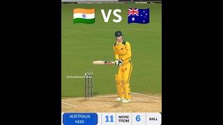 Australia Need 11 runs in 6 balls against India / Real Cricket 24