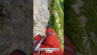 Would you take a walk there ? Via Ferrata Guinguette