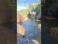 high tide vs low tide. #comparison #montana #darby #explore #hiking #spring #fall