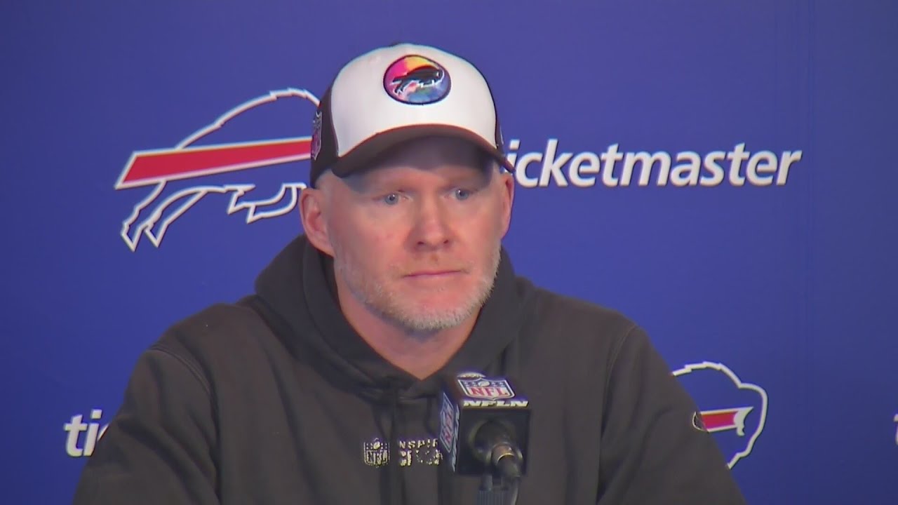 Buffalo Bills Coach Sean McDermott FULL News Conference (01/19/24 ...