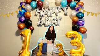 Tengo una Adolescente😳Naomie Cumplio #13 🥹💝 #dailyvlog #teen #birthday #family #vlog #life