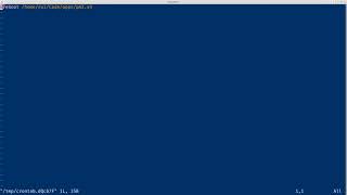 Arch Linux crontab installation and setup