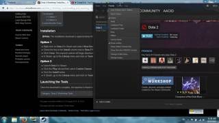วิธีติดตั้ง Dota 2 Workshop Tools Alpha