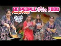 80 people ki maa home lo pooja kosam homemade food prep || Telugu Vlogs in USA || English Subs||A&C