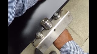 homemade (bearing) sheet metal bender (Part 1)