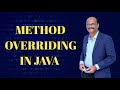 METHOD OVERRIDING IN JAVA  #java #override #methodoverriding @logicbits8506