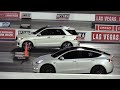 Tesla Model Y vs AMG Mercedes GLE and Porsche Cayenne