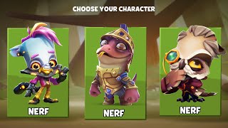 Which Character is Useless After Nerf 🤔 | Zooba