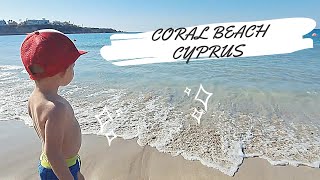 Cypr Coral Bay Beach 29th October 2022