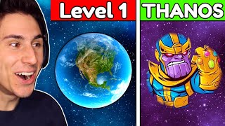 I Created THANOS WORLD In Solar Smash!