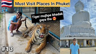 Best & Cheapest Tour of Phuket, Thailand | Tiger got angry on me 😡