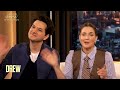 james marsden u0026 ben schwartz answer rapid fire holiday questions from santa claus