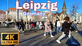Leipzig at Morning is BEAUTIFUL. Walk in the City Center | Leipzig 2022