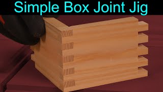 あられ組ジグを自作。木箱を作るためのシンプルな方法。＿Homemade Box Joint Jig