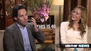 Paul Rudd and Leslie Mann Funny Interview!