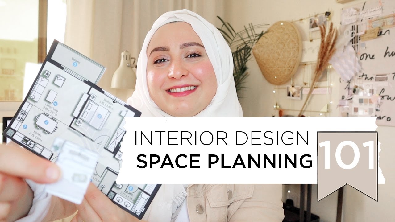 Interior Design Space Planning 101 - Step By Step - YouTube