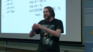 Forwarding syscalls to userspace